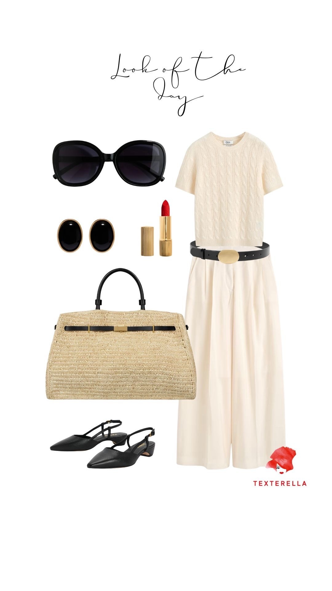 Easy summer look: summer cashmere, helle Marlene, Strohtasche von DeMellier

#LTKdeutschland #LTKü50 #LTKsummer