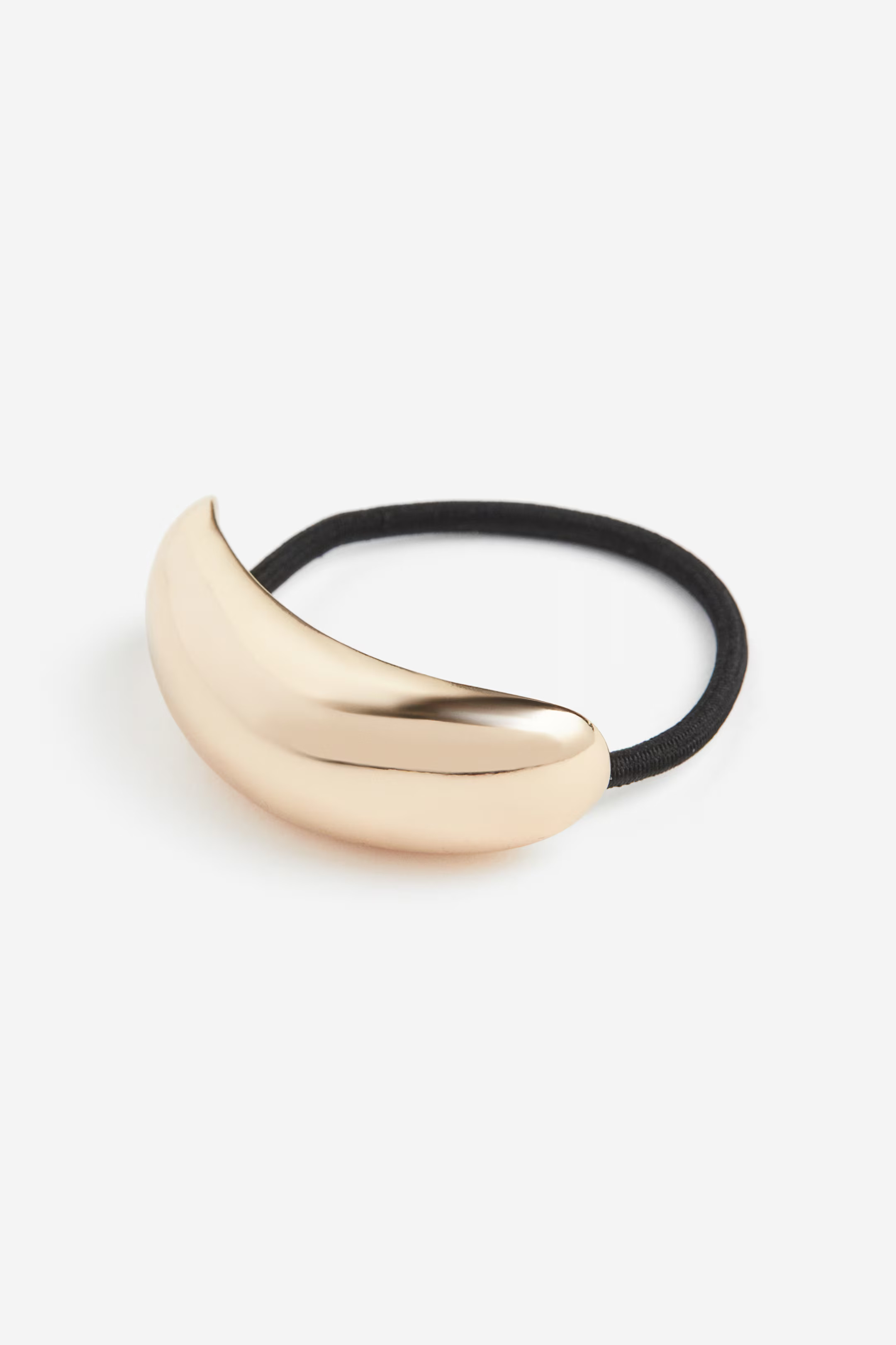 Metal-buckle hair elastic - Gold-coloured - Ladies | H&M GB | H&M (UK, MY, IN, SG, PH, TW, HK)