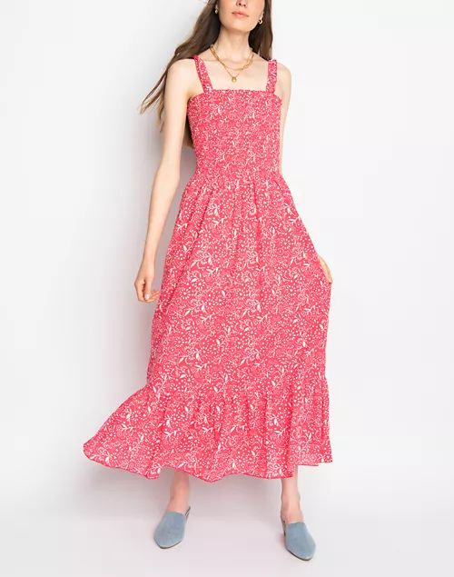 WVN Sita Dress - Frequency Wildflower Blockprint | Madewell