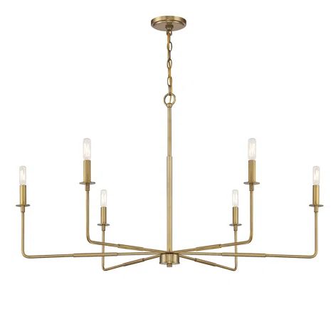 Mager 6 - Light Candle Style Classic Chandelier | Joss & Main | Wayfair North America