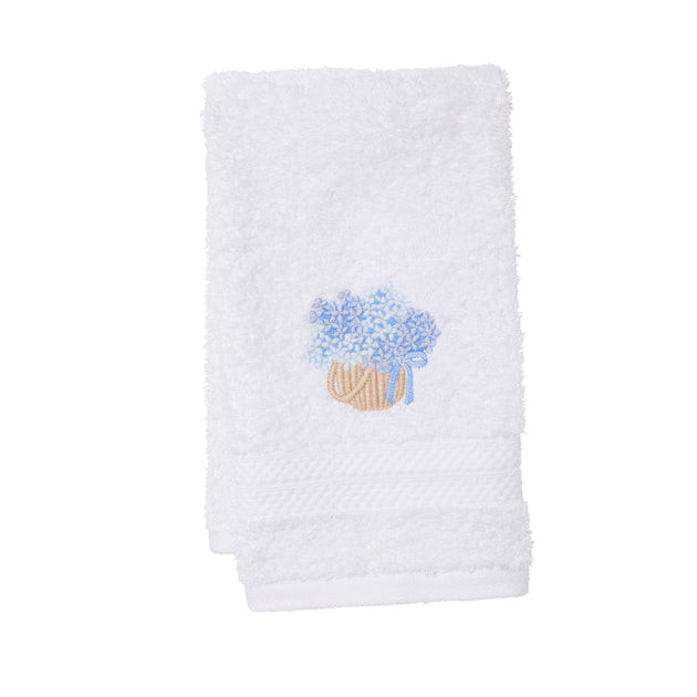 Nantucket Hydrangea Terry Guest Towel | Cailini Coastal