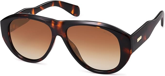 SOJOS Retro Oversized Polarized Aviator Sunglasses for Women Men Vintage 70s Style UV Protection ... | Amazon (US)