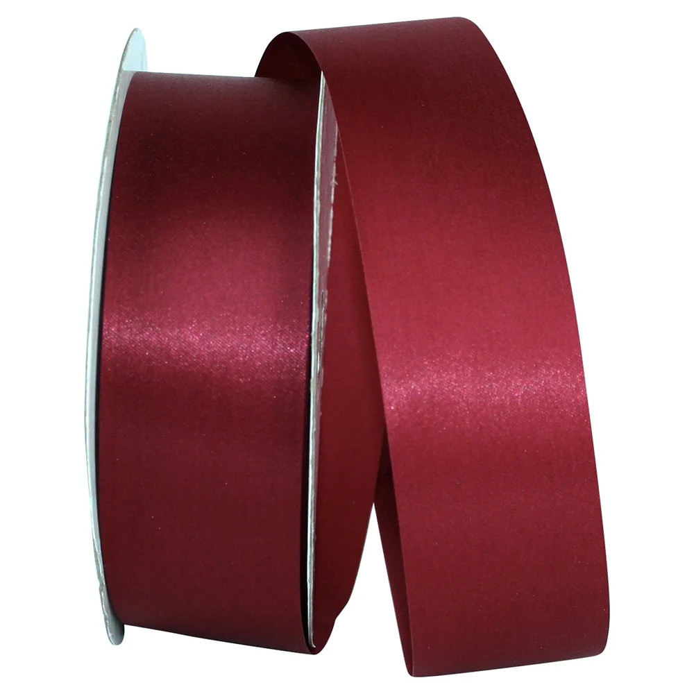JAM Paper All Occasion Satin Burgundy Polyester Ribbon, 3600" x 1.87" | Walmart (US)
