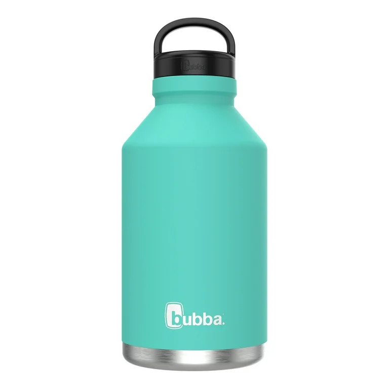 bubba Trailblazer Insulated Stainless Steel Growler with Wide Mouth Lid, 64 Oz., Rubberized | Walmart (US)