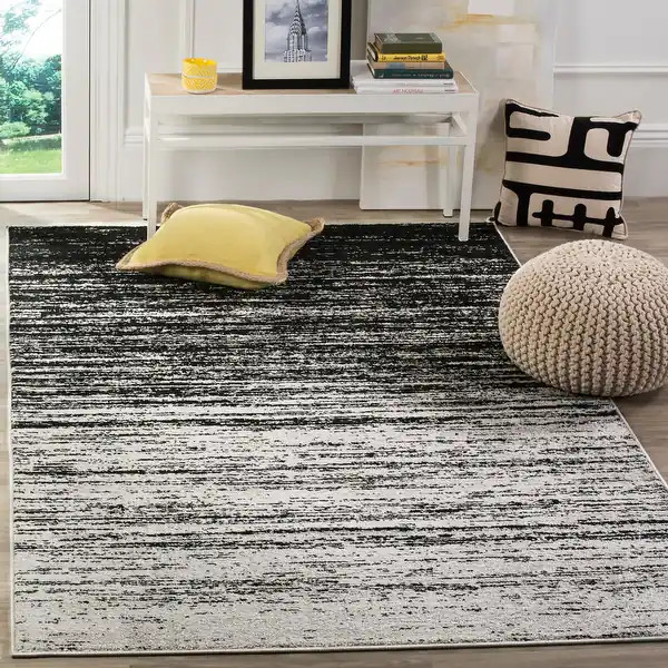 SAFAVIEH Adirondack Vera Modern Ombre Distressed Area Rug - 9' x 12' - Ivory/Silverbrand Safavie... | Bed Bath & Beyond