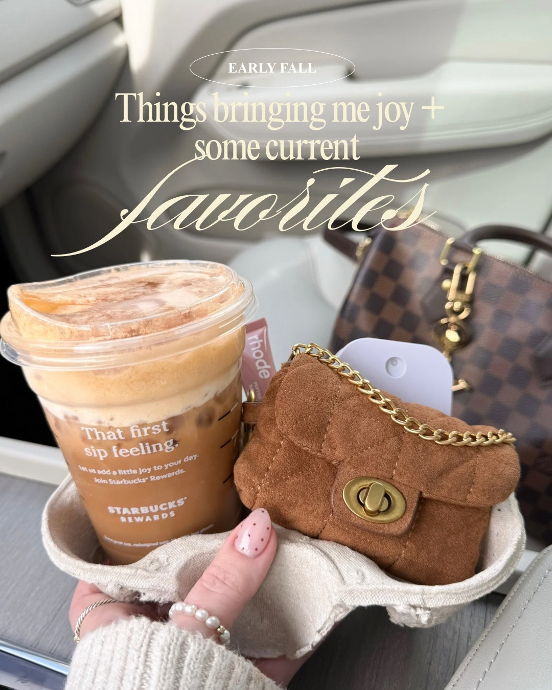 Things bringing me joy + some current favorites! 🤎 

Fall accessories, beauty, home decor, makeup case, organization, lip combo, Target, a new day, Amazon, bedding, quince, Lola blanket, pavoi, tennis bracelets, dot by letter, craft, trending, Rhode, home office, nightstands, carousel, fancythingsblog

#LTKBeauty #LTKdayinmylife #LTKSeasonal