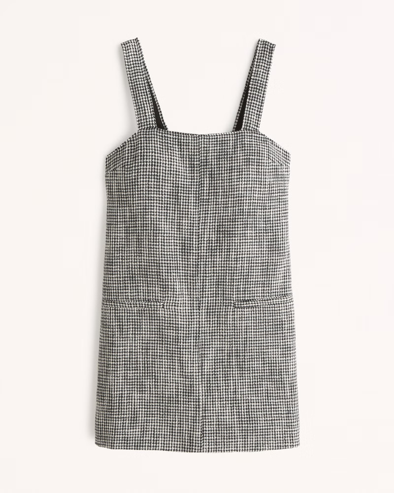 Tweed Shift Mini Dress | Abercrombie & Fitch (US)
