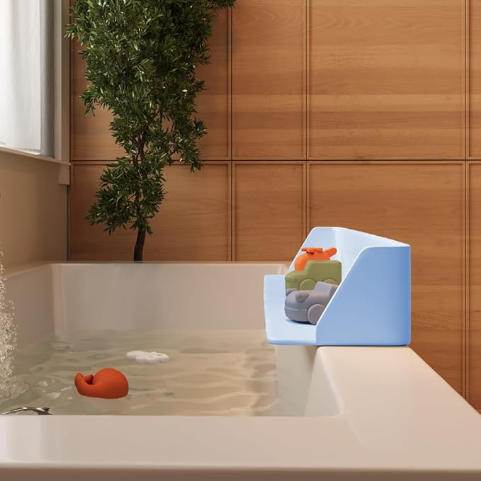 PlayPad, 3-Ft Long with SplashGuard For Bathtub, 5-Inch Tall - Kids Mess-Free Bath and No Leaks w... | Amazon (US)