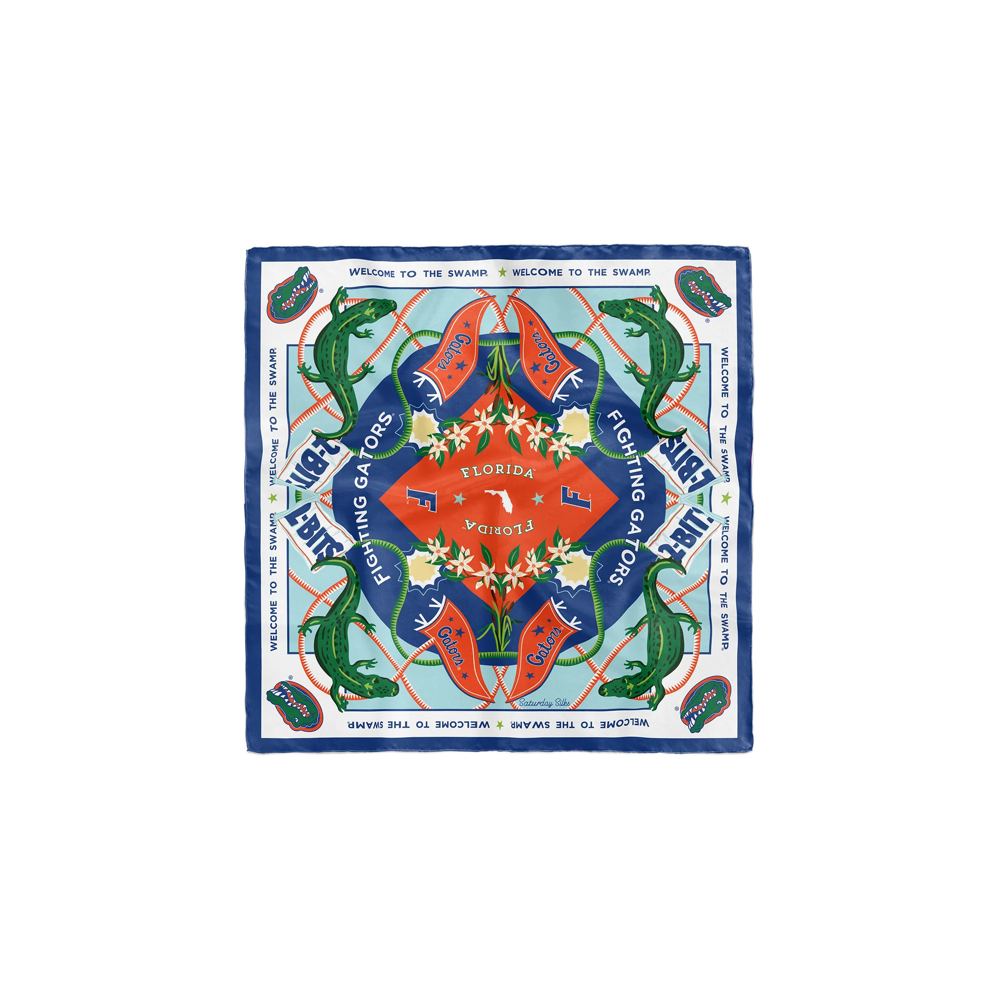 Saturday Silks Florida Gators Pocket Scarf - Florida Gators Pocket Scarf | Shop.com