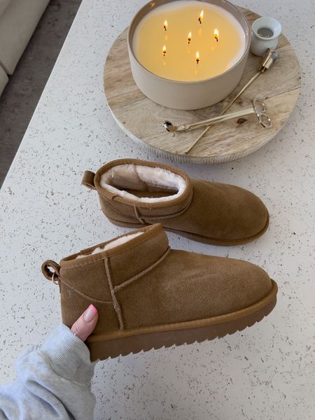 amazon mini uggs! approved by me - so similar in quality to uggs this is a great deal! Fit tts 

#LTKshoecrush #LTKunder100