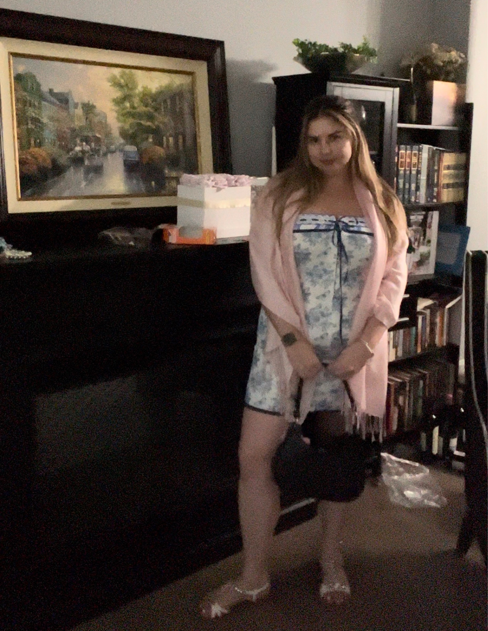 Summer Girls Night Outfit 

Y2K outfit, butterfly dress, date night, midsize outfit