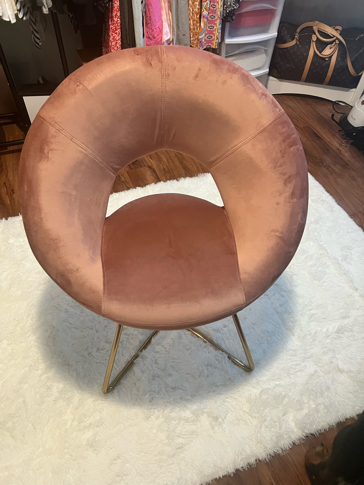 Beauty room accent chair and rug🌸

#LTKhome #LTKbeauty