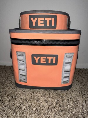 YETI Hopper Flip 8 Coral Soft Cooler Rare Limited Edition Color | eBay US
