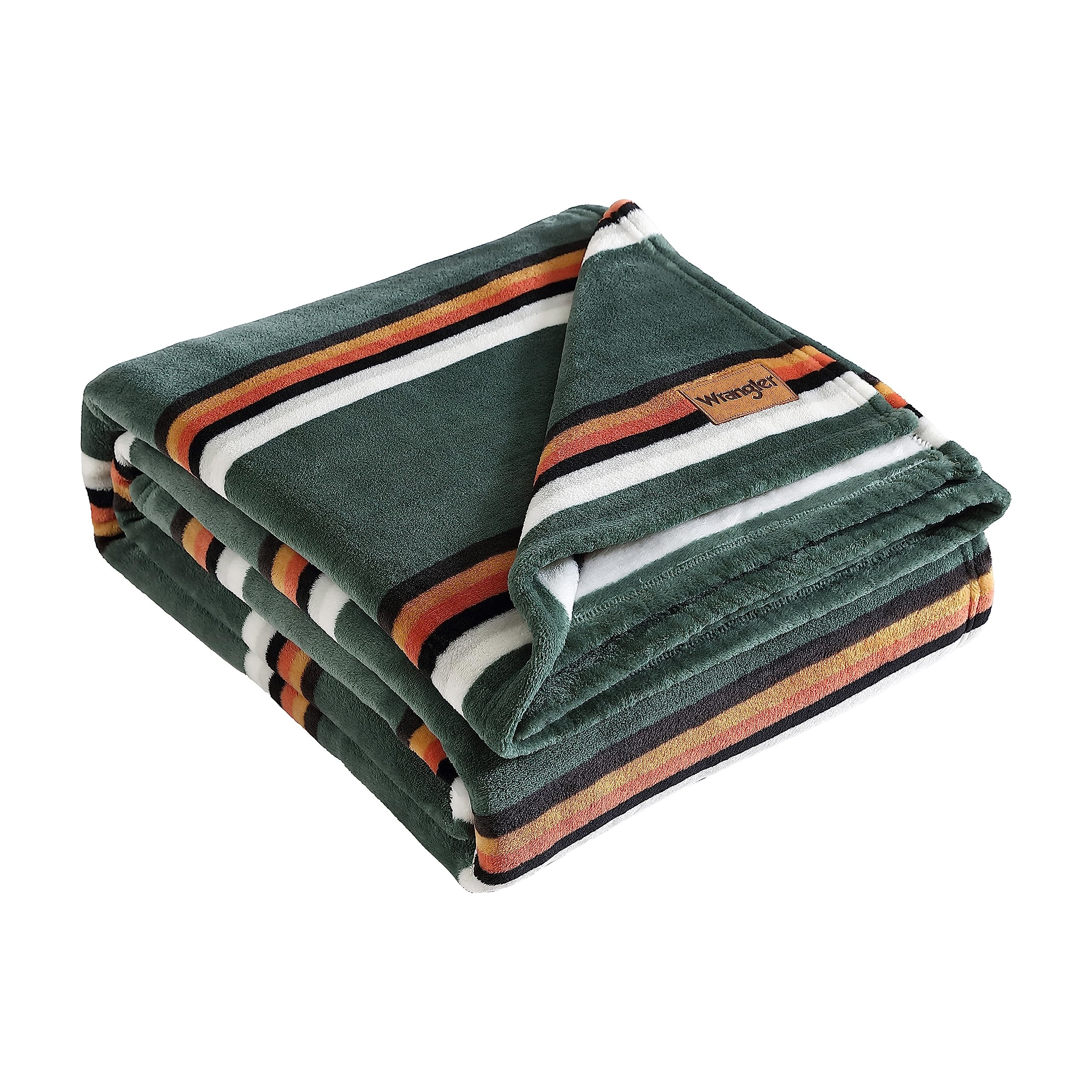 Wrangler- Twin Blanket, Ultra Soft Plush Fleece Reversible Bedding, Lightweight Home Decor for Al... | Amazon (CA)