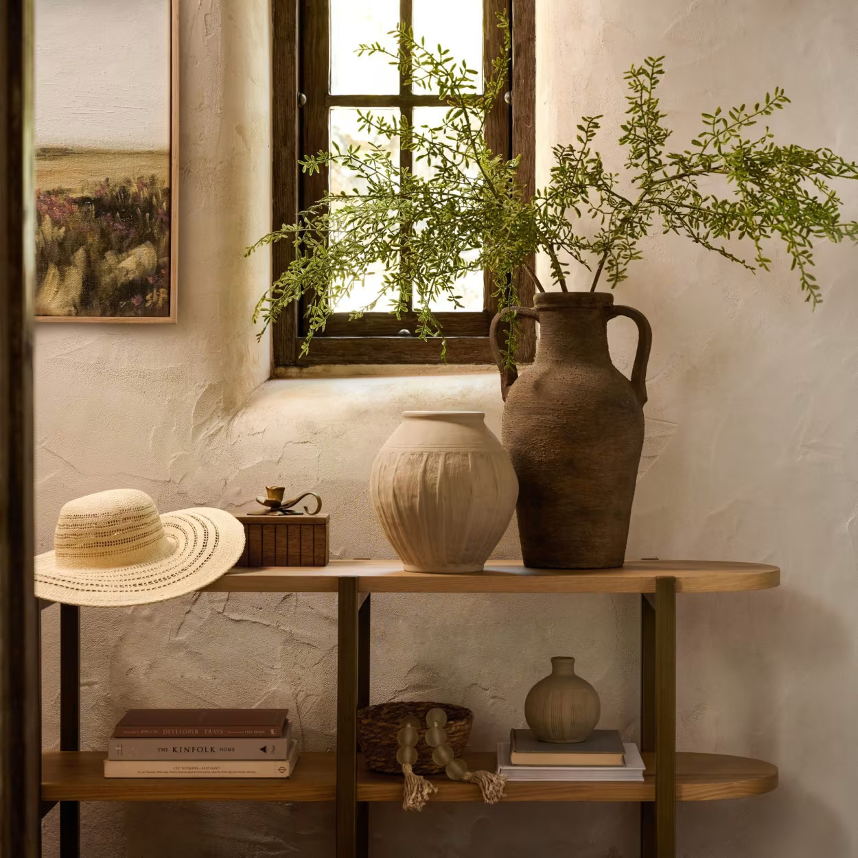 Real Touch Myrtle Leaf Branch | Magnolia