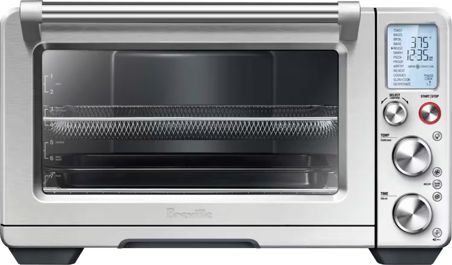 Breville Smart Oven Air Fryer Pro Convection Toaster/Pizza Oven Stainless Steel BOV900BSSUSC - Be... | Best Buy U.S.