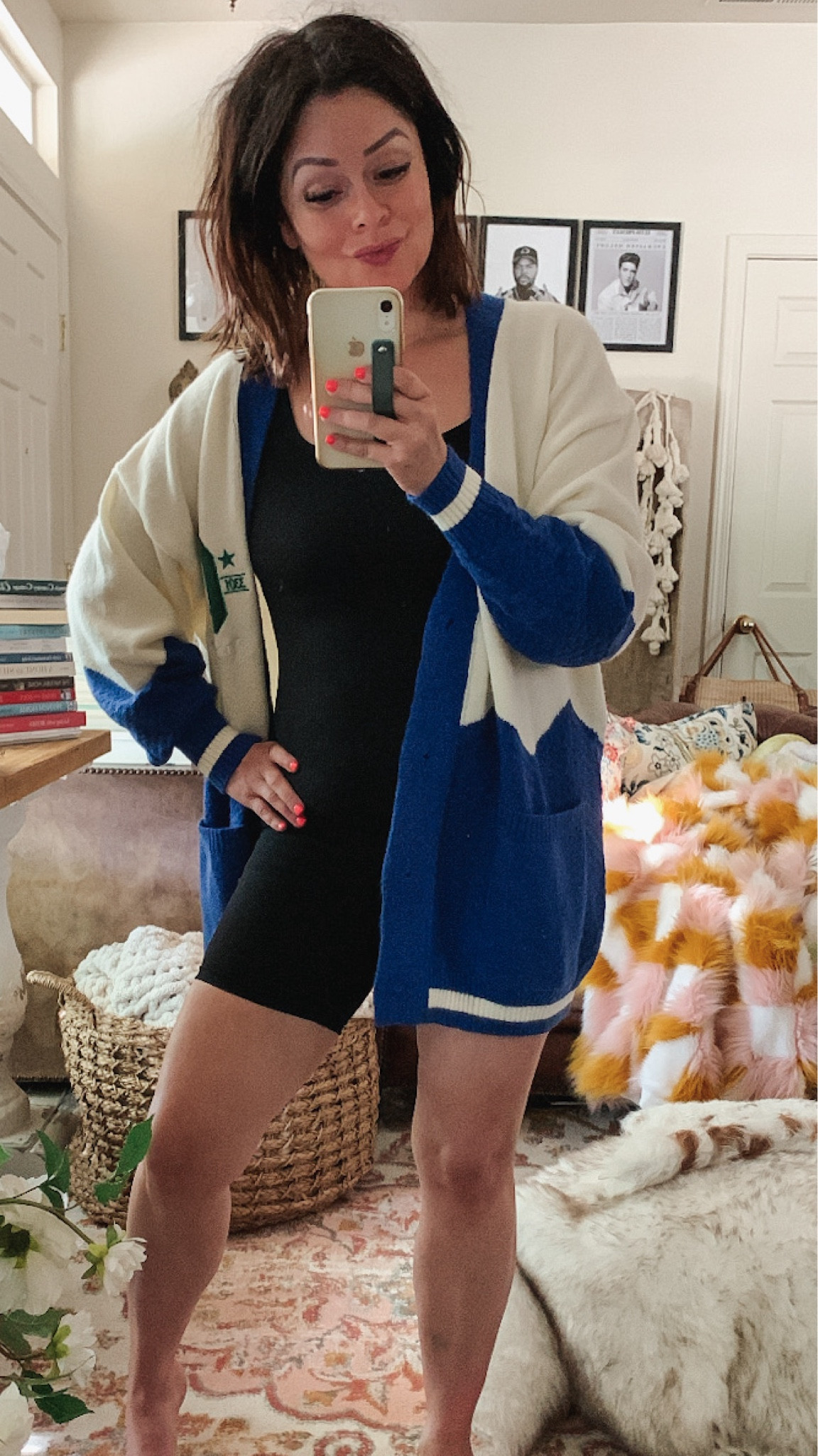 Wearing a medium/large in the cardigan 
Small in the one piece 
#LTKActive




#LTKStyleTip #LTKFitness #LTKSaleAlert