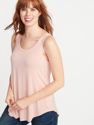 Luxe Scoop-Neck Swing Tank for Women | Old Navy US