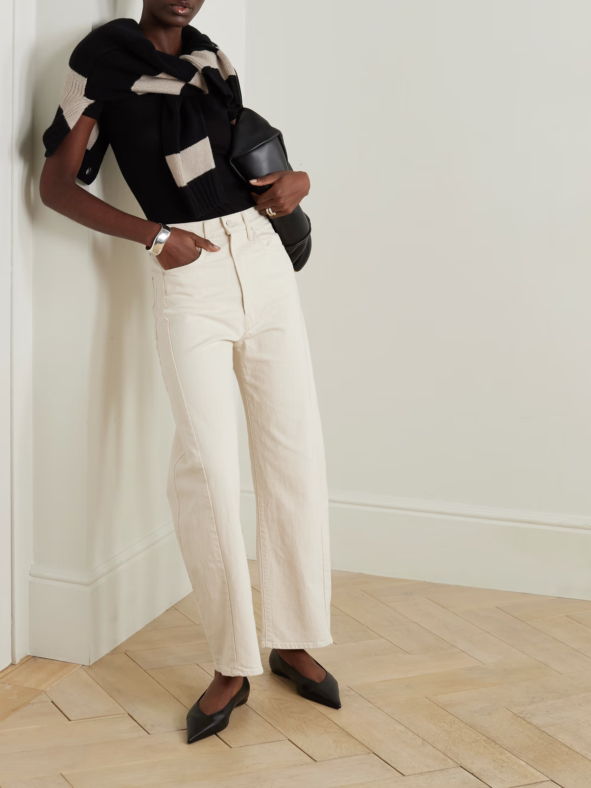 + NET SUSTAIN The Half Pipe Sneak high-rise tapered jeans | NET-A-PORTER (US)