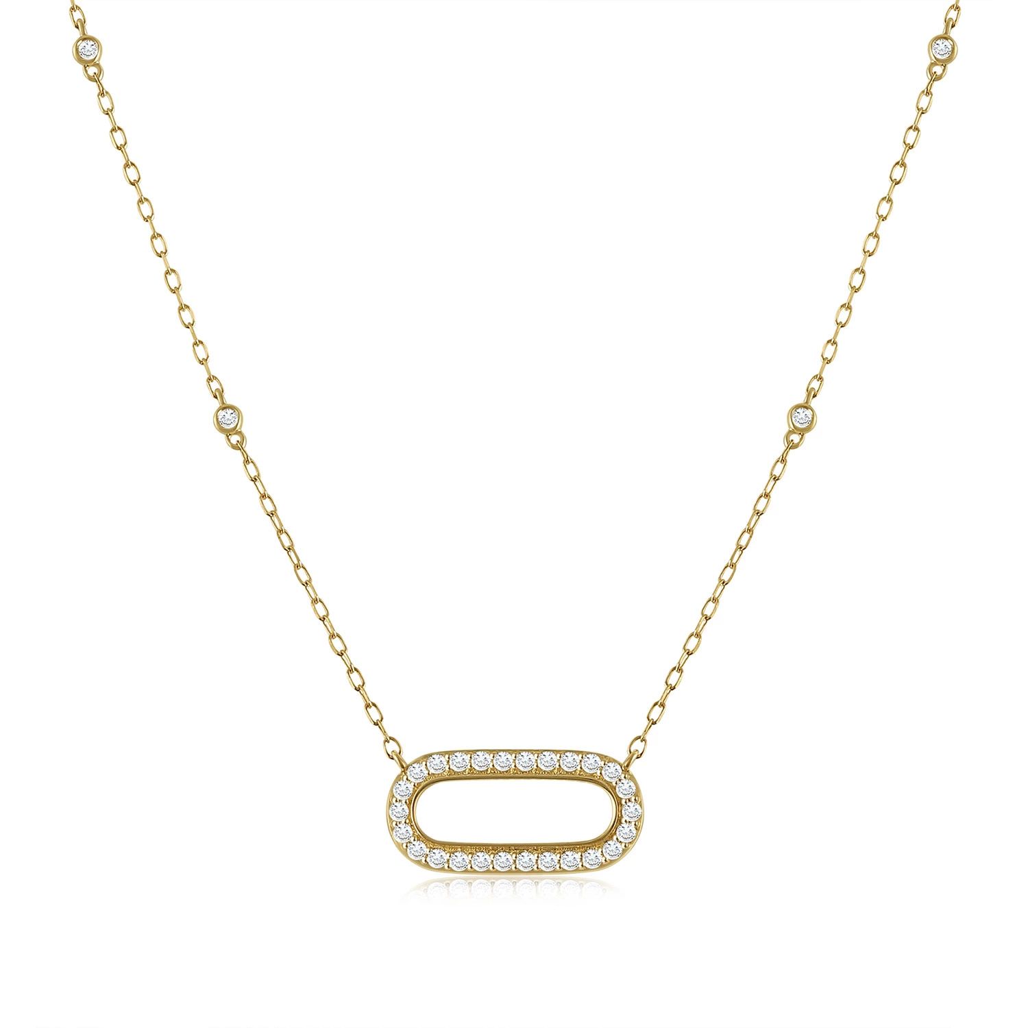 0.23 CT T.W. Diamond Fashion Necklace in 14K Yellow Gold | Sam's Club