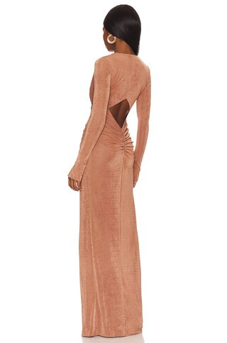 Katie May In A Mood Gown in Muted Copper from Revolve.com | Revolve Clothing (Global)