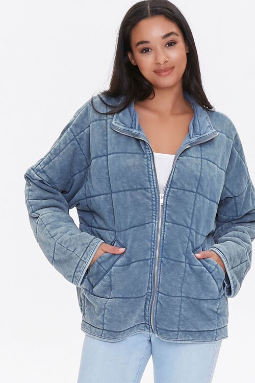 Quilted Zip-Up Jacket | Forever 21 (US)