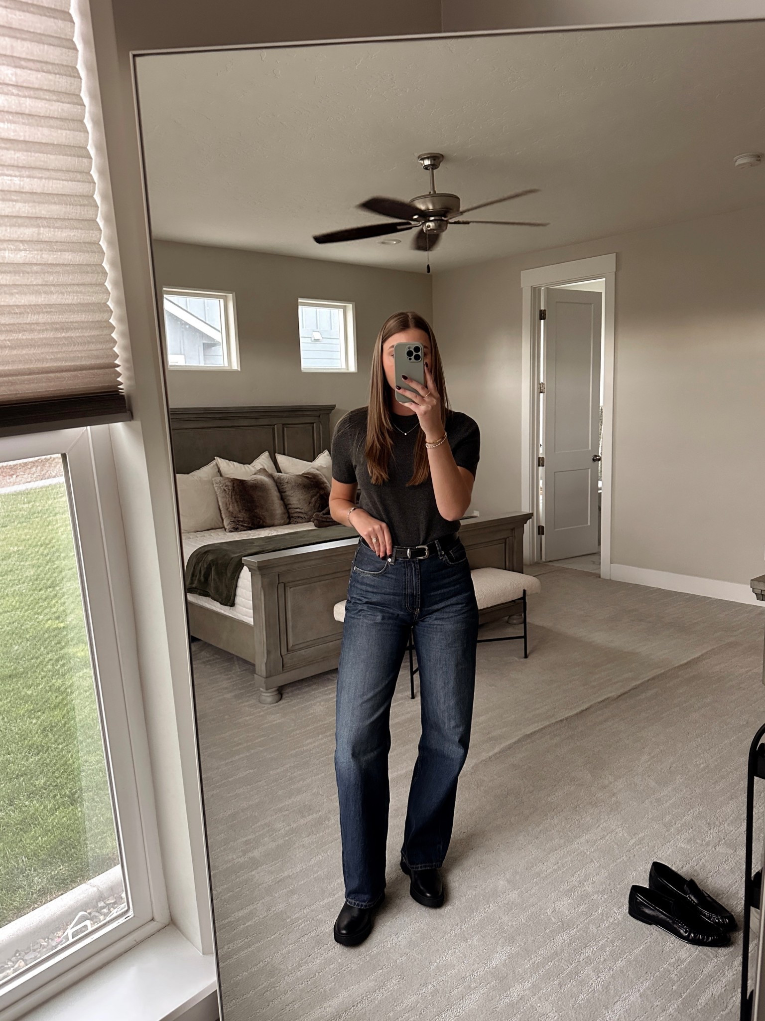 Sweater tee - medium, jeans are Zara, black boots - 9.5

#LTKFindsUnder100 #LTKTall