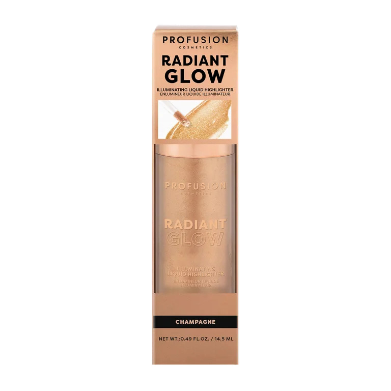 Profusion Cosmetics Radiant Glow Illuminating Liquid Highlighter - Champagne | Walmart (US)