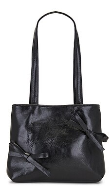 8 Other Reasons Double Bow Bag in Black from Revolve.com | Revolve Clothing (Global)