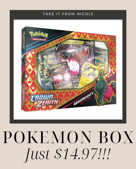 This Pokemon box is on clearance for just $14.97! I spent twice as much for one for a party the other day 🤦‍♀️ grabbing a few to have on hand for last minute party gifts.

#LTKsalealert #LTKfindsunder50 #LTKkids
