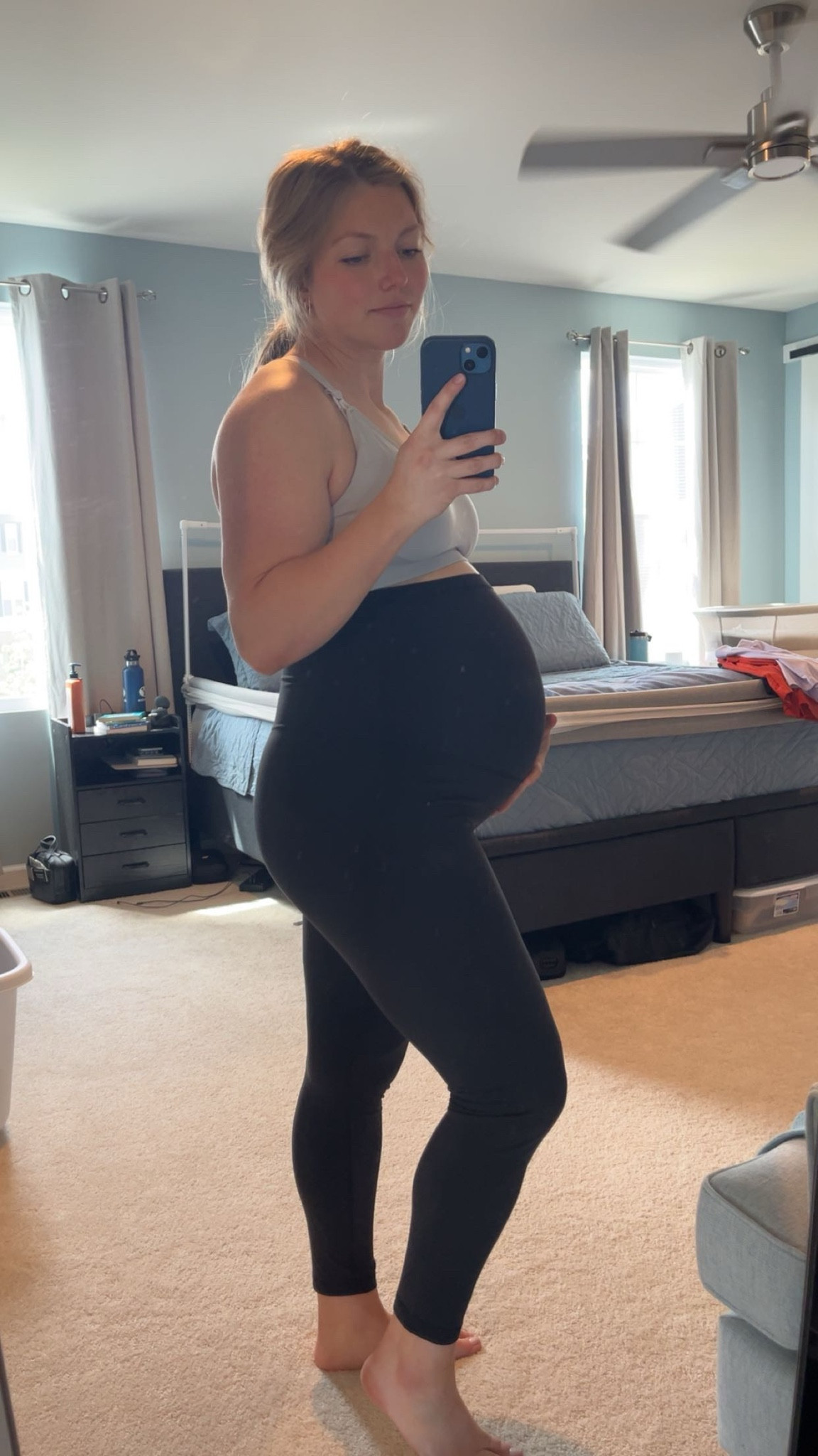 These super soft leggings are a staple in my maternity wardrobe! 

(5’2.5”, Size M)
#MaternityFaves

#LTKmomlife #LTKActive #LTKBump