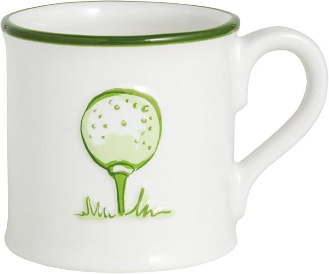Mud Pie Green Ceramic Ball And Tee Mug Set | Amazon (US)