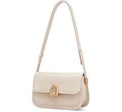 LA FESTIN Cowhide Leather Shoulder Bag For Women - Adjustable Strap Crossbody Purses, Satchel Bag... | Amazon (US)