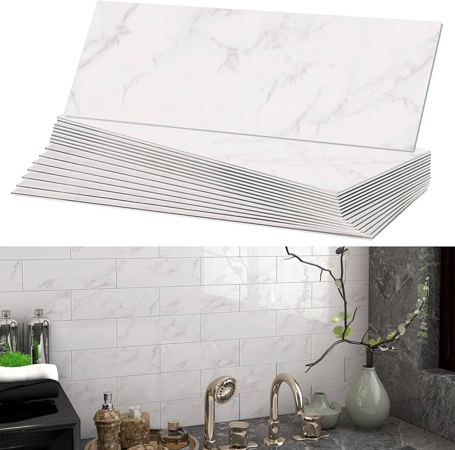 BeNice Peel and Stick Backsplash for Kitchen Tile,Peel and Stick Tiles for Walls Tile Stickers Wa... | Amazon (US)