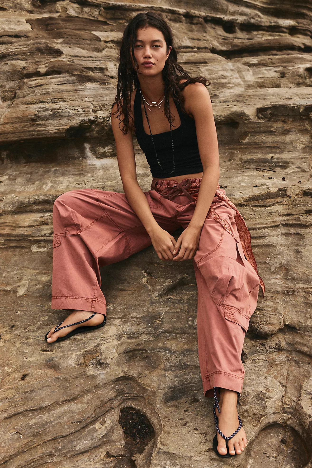 We The Free Onset Pull-On Cargo Pants | Free People (Global - UK&FR Excluded)