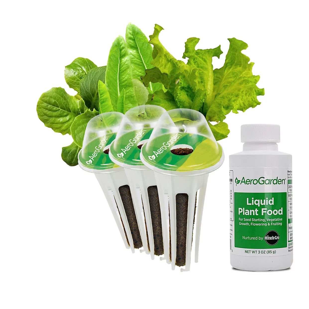 Miracle-Gro AeroGarden Heirloom Salad Greens 3-Pod Seed Kit | Kohl's