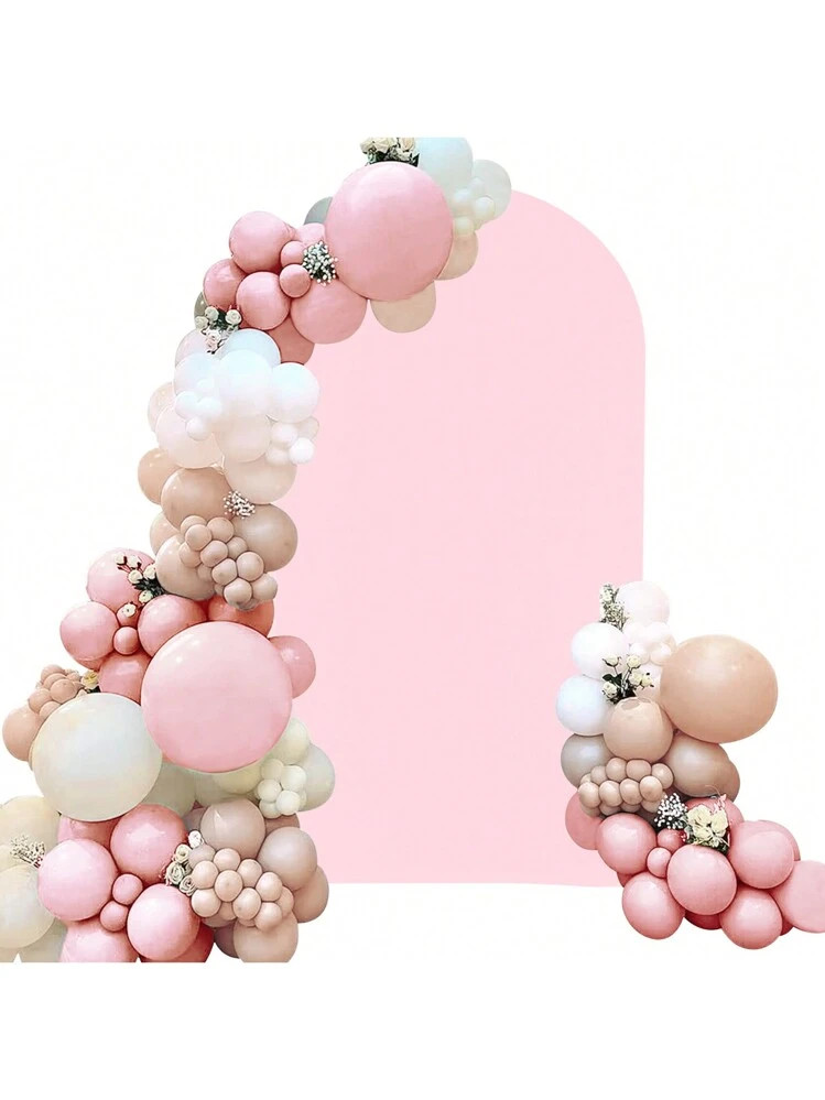 1pc Spandex Wedding Arch Cover, 2-Sided Fitted Round Top Chiara Backdrop Stand Covers For Wedding... | SHEIN