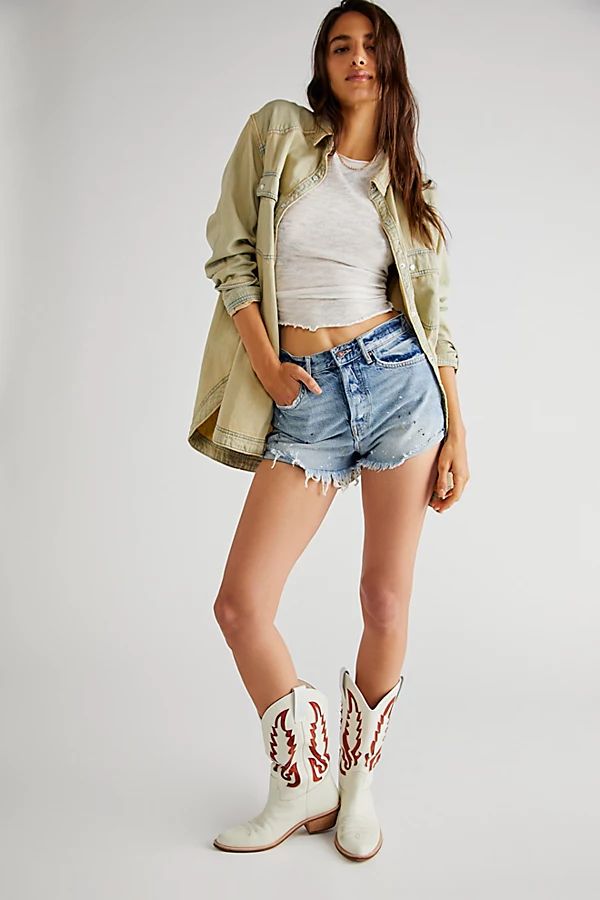 The Lasso Shorts by We The Free at Free People, Carnival, 25 | Free People (Global - UK&FR Excluded)