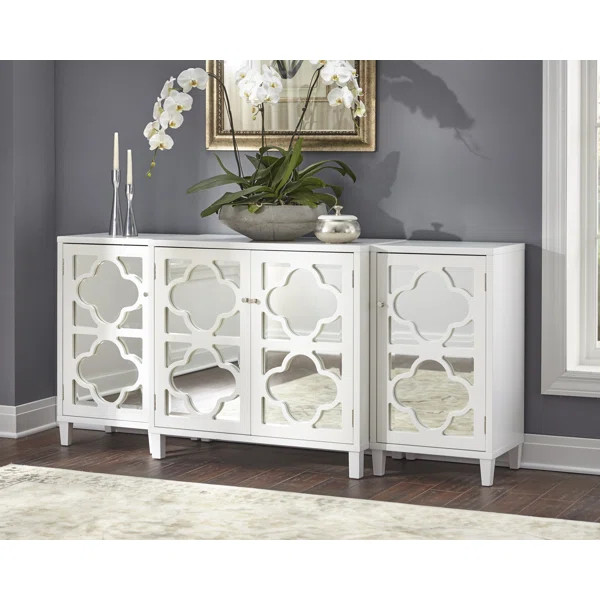 Gordy Mirrored 3 Piece Sideboard Set | Wayfair North America