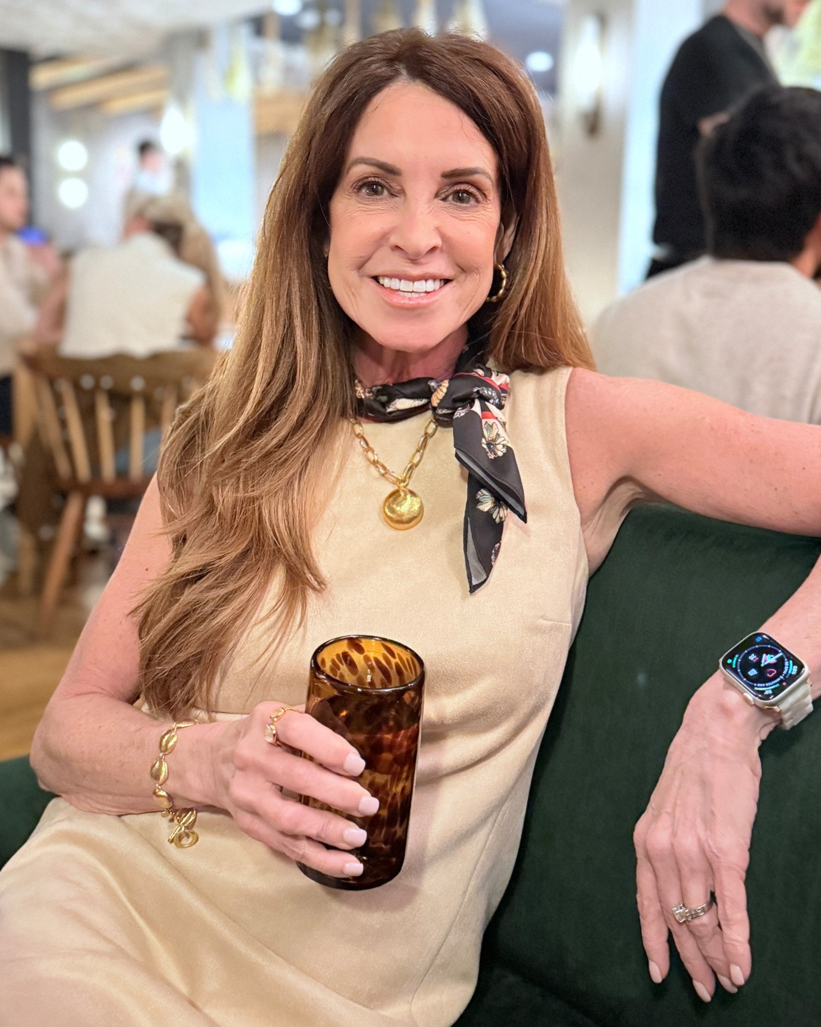 The most comfortable tan faux suede maxi dress. It’s a sleeveless style that looks great on its own or with a layering piece. Feels so luxe on! I paired with some fun gold accessories and a pretty silk neck scarf. The perfect outfit for work or an evening out.

I’m wearing size small, but could also wear the xs. I’m 5’1” and 108 lbs.

#LTKWorkwear #LTKOver40 #LTKPetite