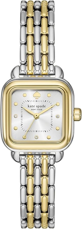 kate spade new york Gracie Square Women's Watch with Stainless Steel Bracelet or Leather Band | Amazon (US)