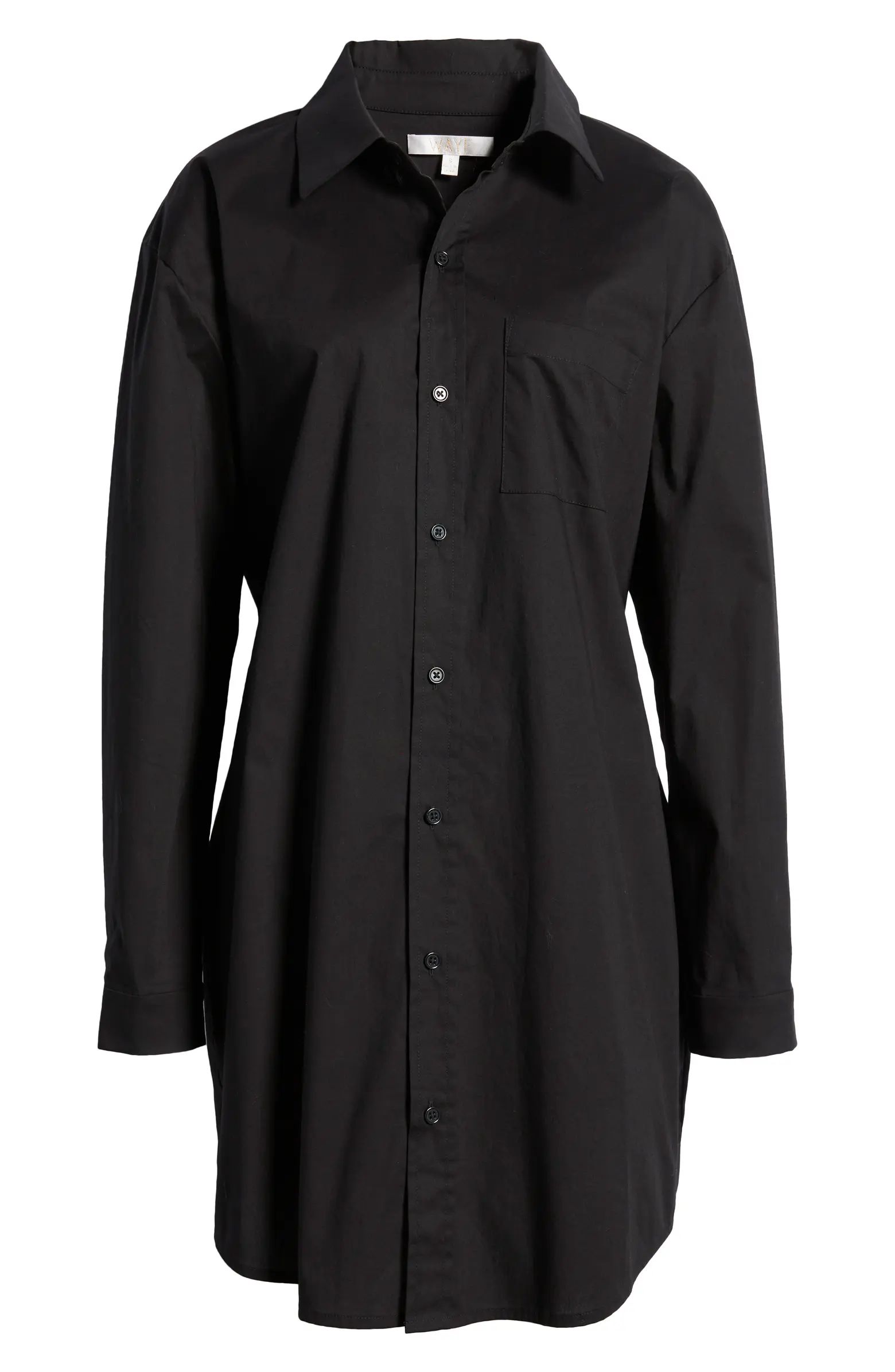 Gia Long Sleeve Shirtdress | Nordstrom