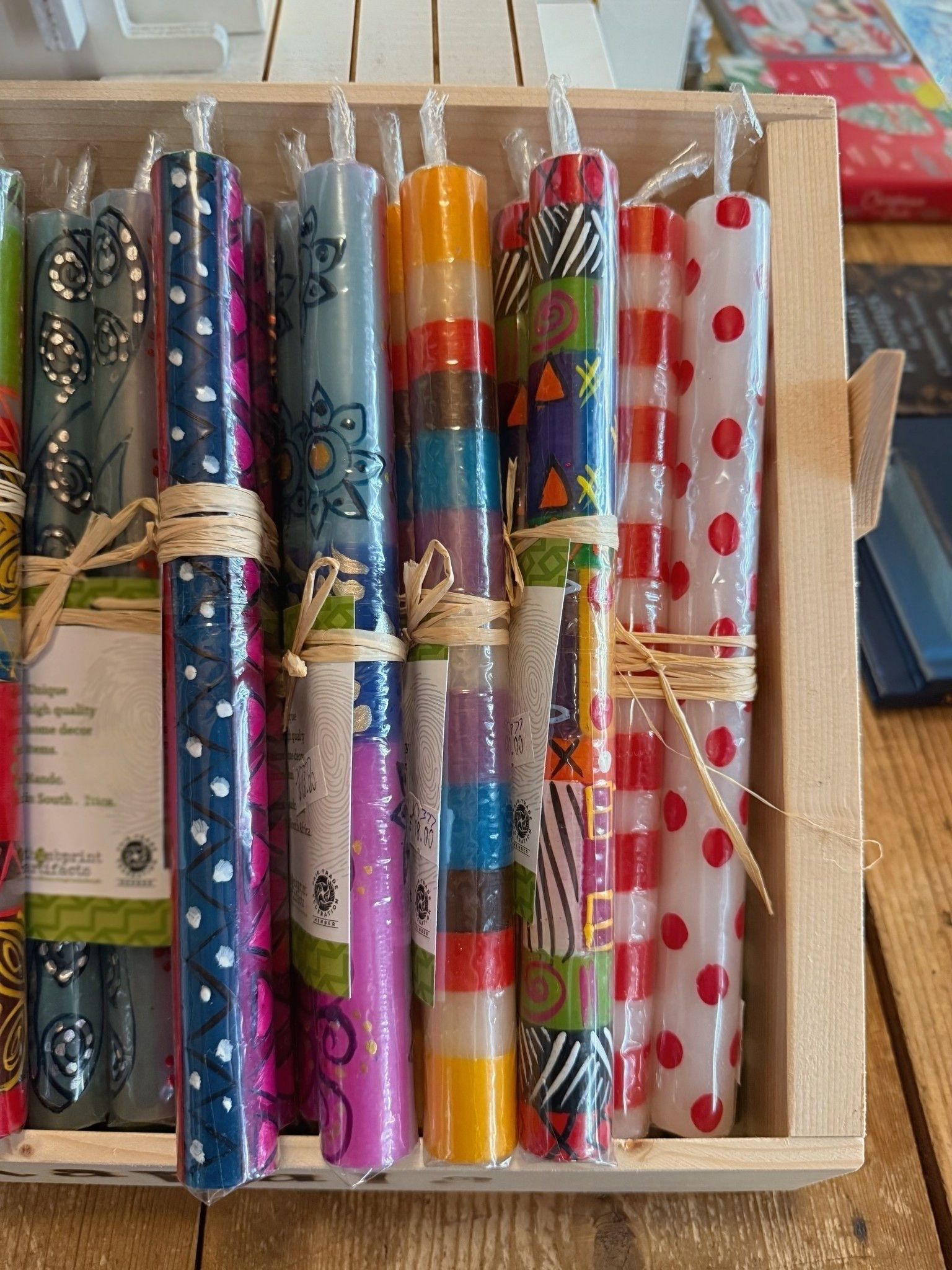 You may already know I’m a fan of colorful hand-painted taper candles. I’m linking some similar styles below as well as a few w holiday colors.

#LTKHoliday #LTKHome #LTKSeasonal