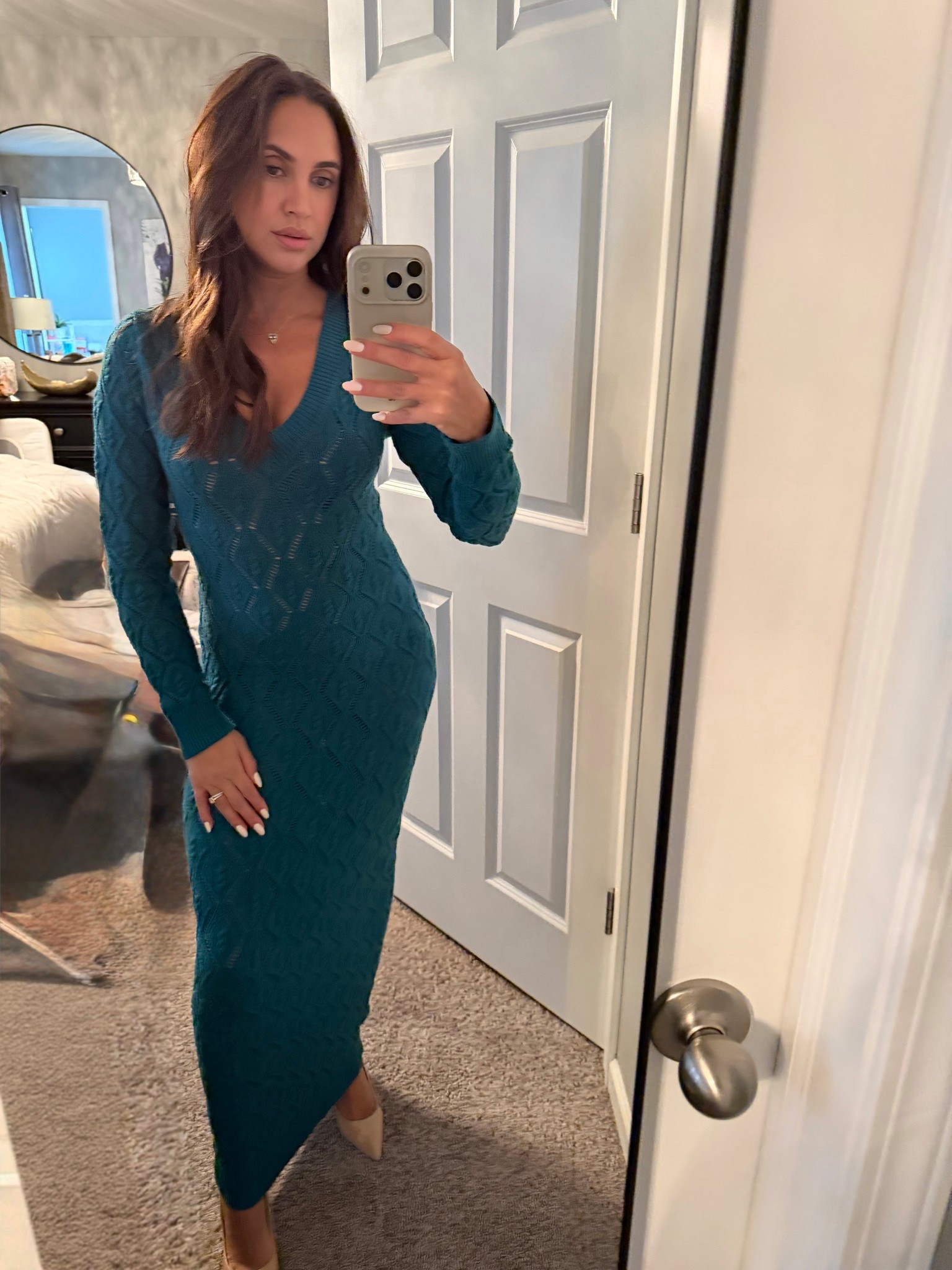 Teal dresses are in 

#LTKmomlife #LTKSeasonal #LTKootd