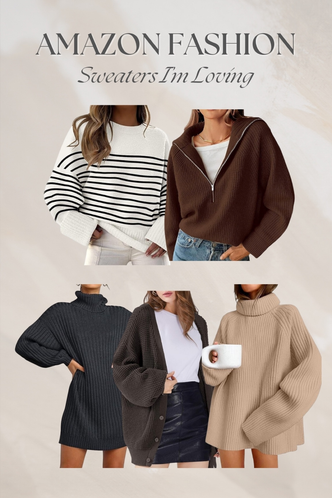 Amazon sweaters I’m loving! All of these are under $50!

#LTKstyletip #LTKSeasonal #LTKHoliday