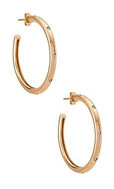 Joy Dravecky Jewelry Ultimate Hoops in Clear from Revolve.com | Revolve Clothing (Global)