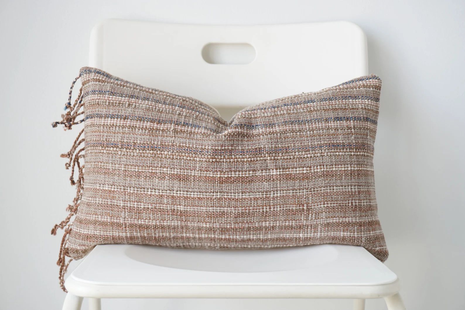 Tribal Hemp Hand Woven Natural Dye Color Pillow Cover | Etsy | Etsy (US)