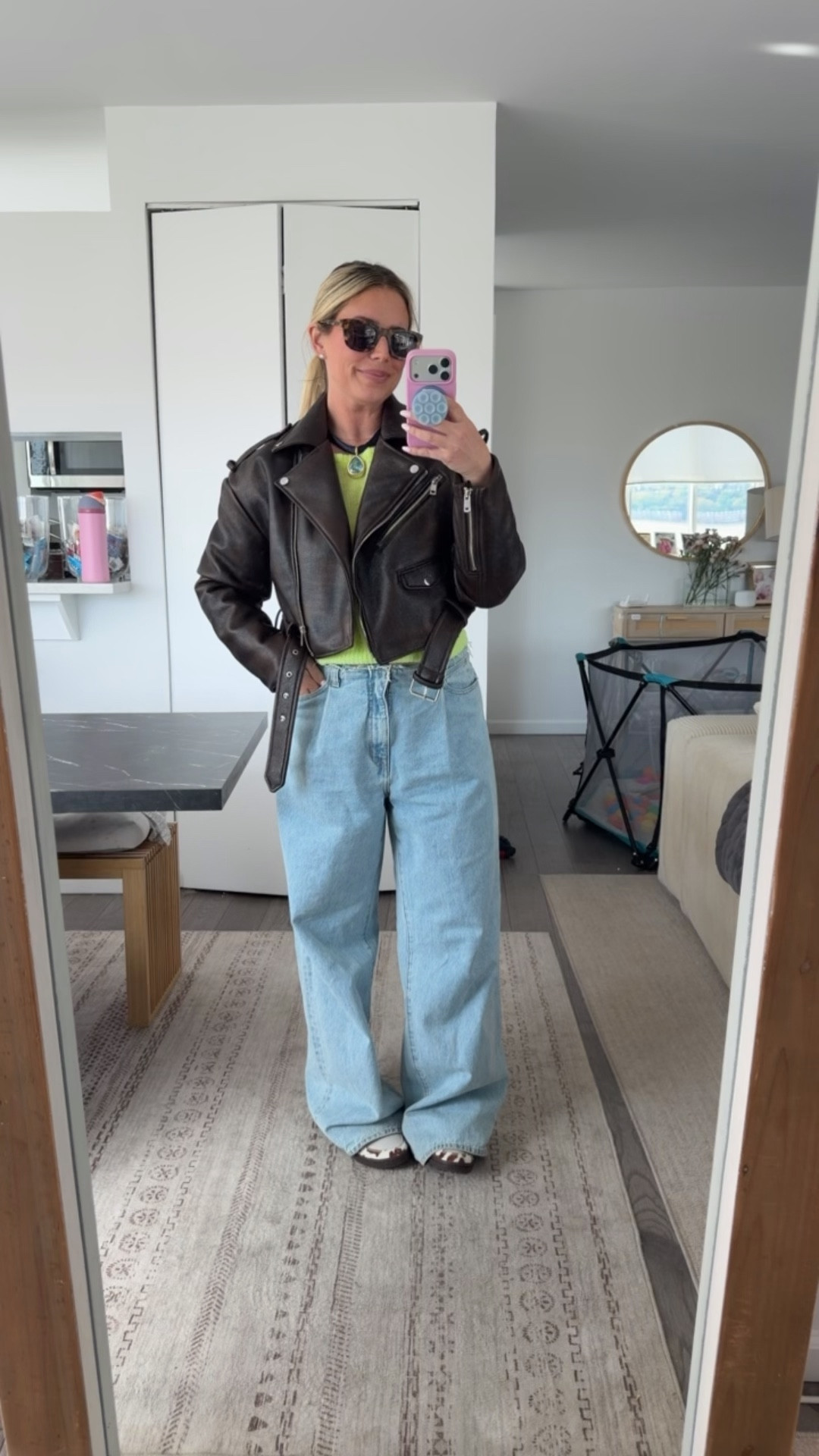 My loook today for a beautiful spring day in nyc!! This Zara jacket under $100 has really come in handy!

#LTKOver40 #LTKSeasonal #LTKmomlife