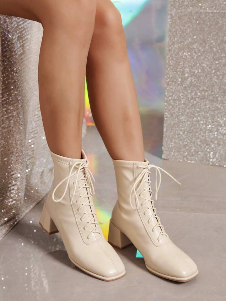 Fashionable Short Boots For Spring And Autumn Outdoor Activities | SHEIN