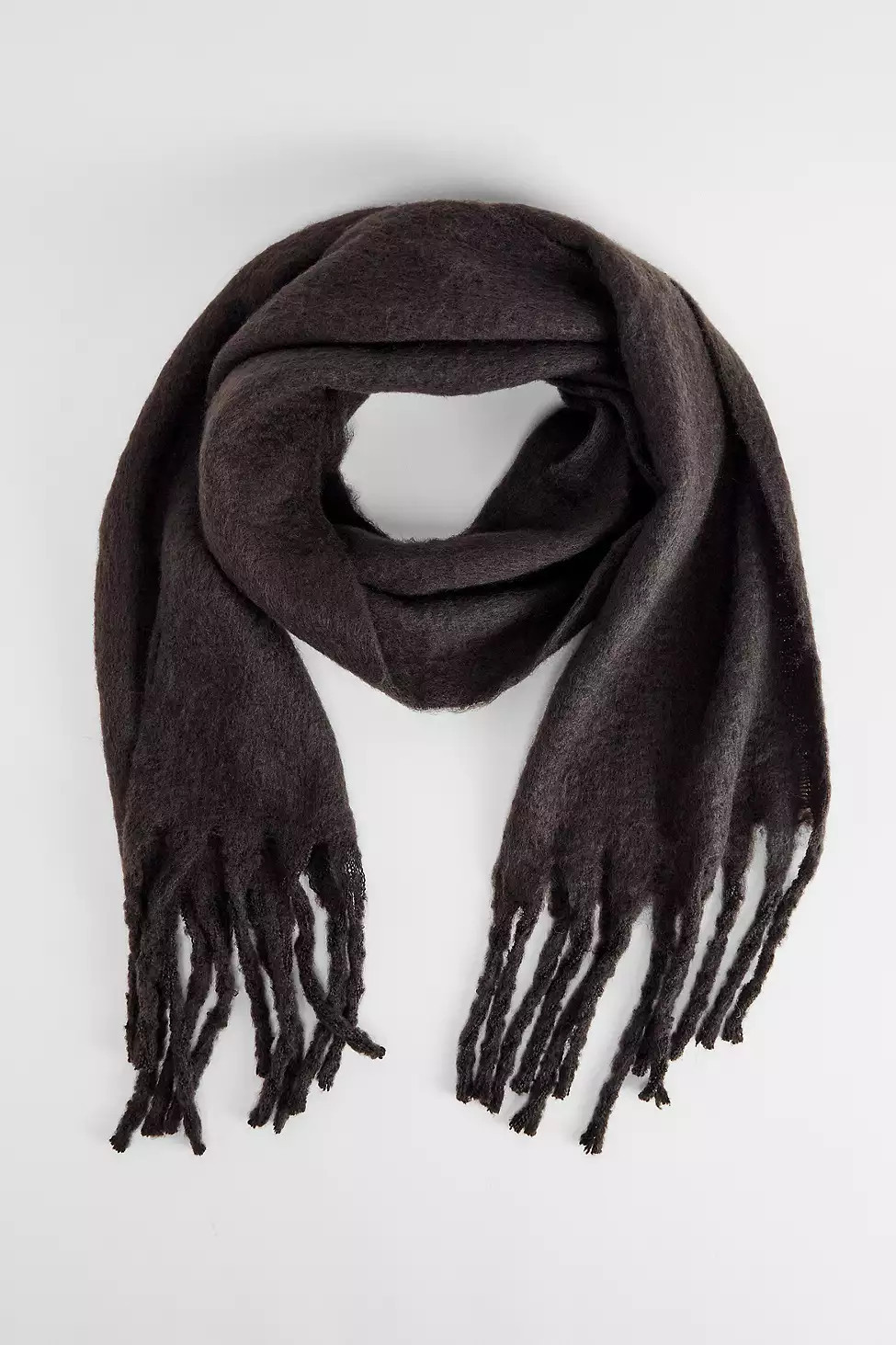 Brown Blanket Scarf - Brown at Urban Outfitters | Urban Outfitters UK